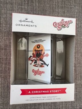 Hallmark Ornaments A Christmas Story VHS tree ornament